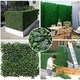 preview thumbnail 3 of 6, 20 x 20" 12 Piece Artificial Plant Hedge Mat Screen