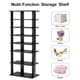 preview thumbnail 6 of 9, 7-Tier Shoe Rack Storage Chest Organizer Free Standing Shelves