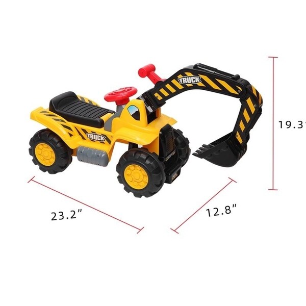 children's ride on excavator
