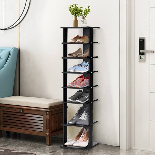 Shop Black Friday Deals On 7 Tier Compact Shoe Rack Free Standing Storage Organizer Shelves Overstock 30551781