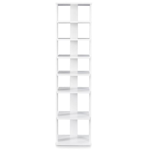 Shop Black Friday Deals On 7 Tier Compact Shoe Rack Free Standing Storage Organizer Shelves Overstock 30551781