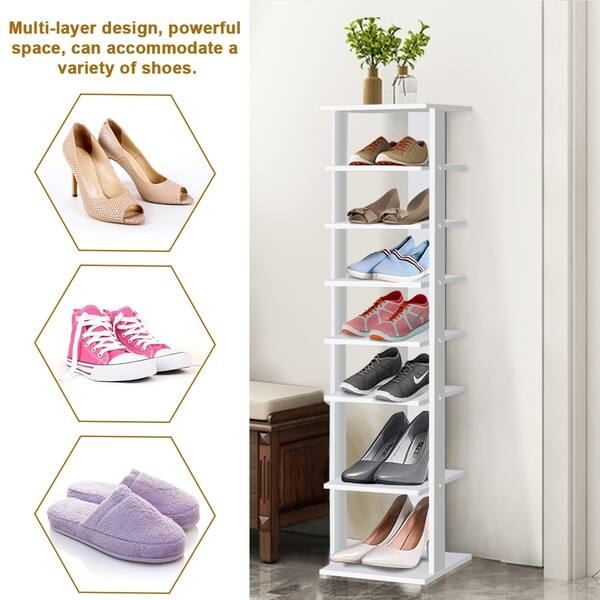 Shop Black Friday Deals On 7 Tier Compact Shoe Rack Free Standing Storage Organizer Shelves Overstock 30551781