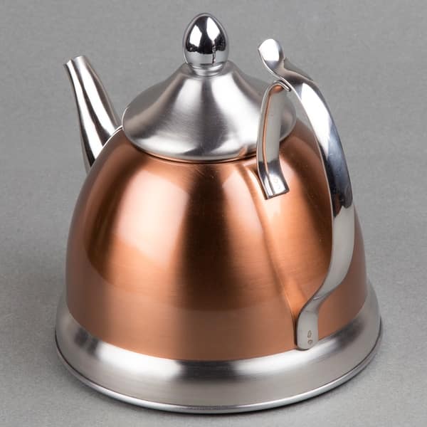 Copco 2.5-quart Stainless Steel Tea Kettle Copper