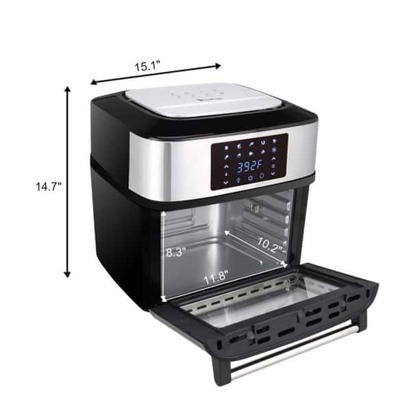 ZOKOP 1800W Electric Hot Air Fryers 16.91Quarts / 16L Air Fryer Oven