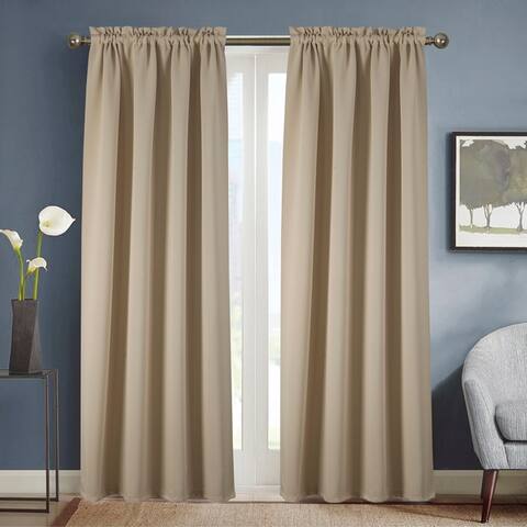 Buy 90 Inches Blackout Curtains Drapes Online At Overstock Our Best Window Treatments Deals