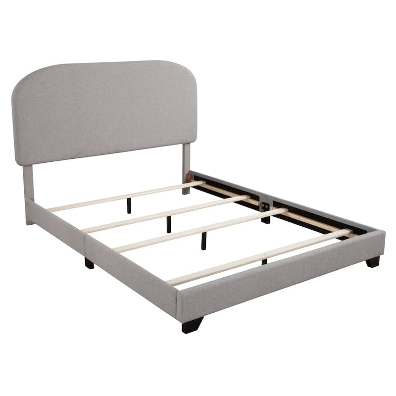 Copper Grove Chambeshi Rounded Modern Bed