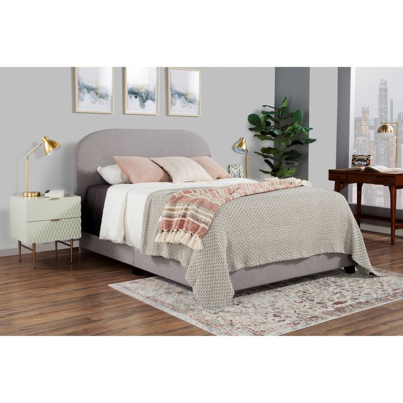 Copper Grove Chambeshi Rounded Modern Bed