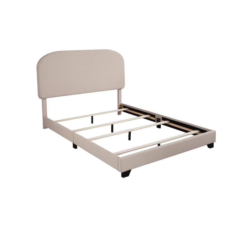 Copper Grove Chambeshi Rounded Modern Bed