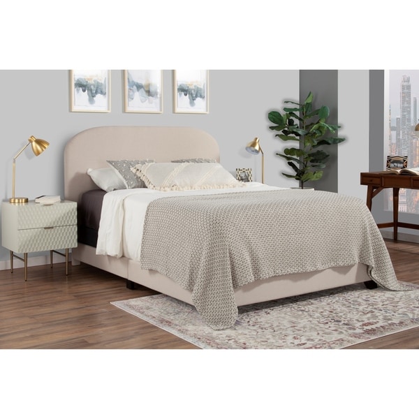 Copper Grove Chambeshi Rounded Modern Bed. Opens flyout.