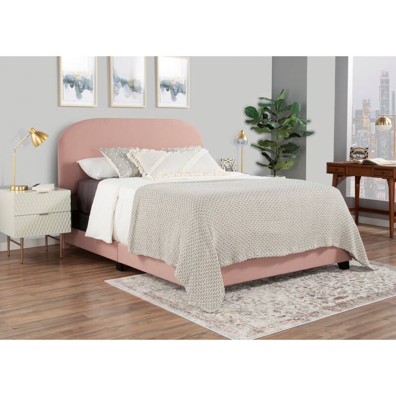 Copper Grove Chambeshi Rounded Modern Bed