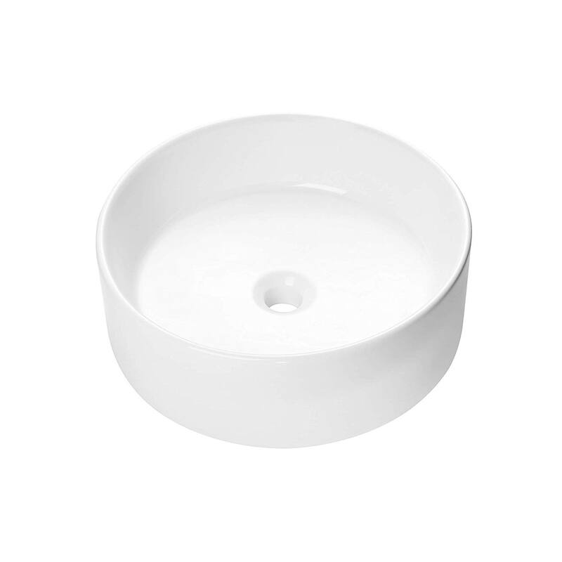 Dyconn Faucet Above Counter Bathroom Ceramic Vessel Sink - BS050 18.31"x18.31"