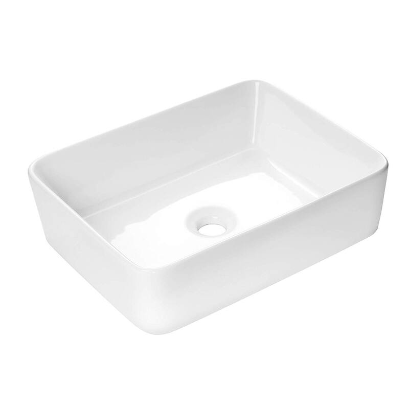 Dyconn Faucet Above Counter Bathroom Ceramic Vessel Sink