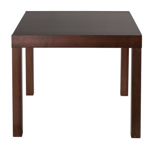 Cortesi Home Anderson Expanding Dining Table in Walnut Finish - N/A
