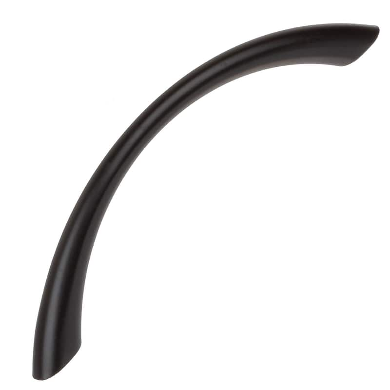 GlideRite 5-Pack 3-3/4 in. Center Matte Black Cabinet Loop Pulls - Matte Black