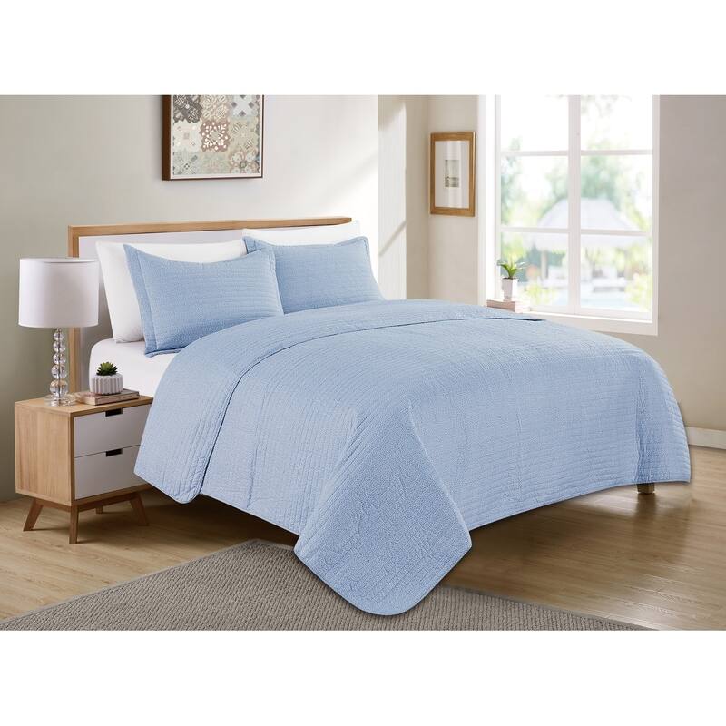 Modernist by Ron Chereskin Printed Pebbles 2/3pcs Quilt Set