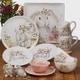 preview thumbnail 2 of 0, Certified International Sweet Bunny 16-Piece Dinnerware Set