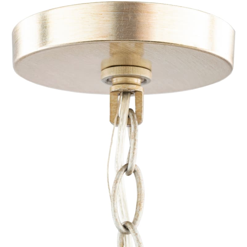 Fletcher Traditional Gilded Scroll 3-Light Pendant