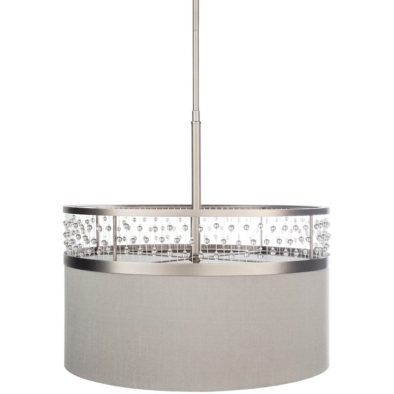 Belle Traditional Antiqued Crystal 3-Light Pendant
