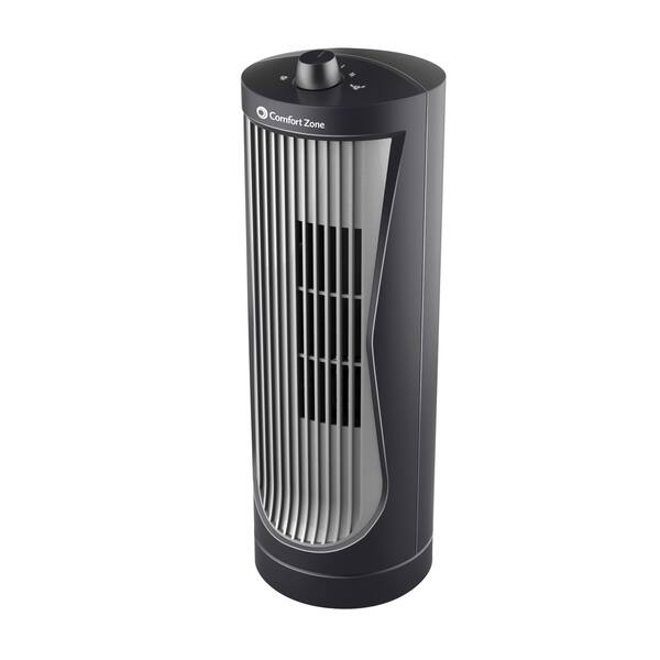 Shop Comfort Zone Cz112 Quiet 2 Speed 12 Inch Oscillating Desktop