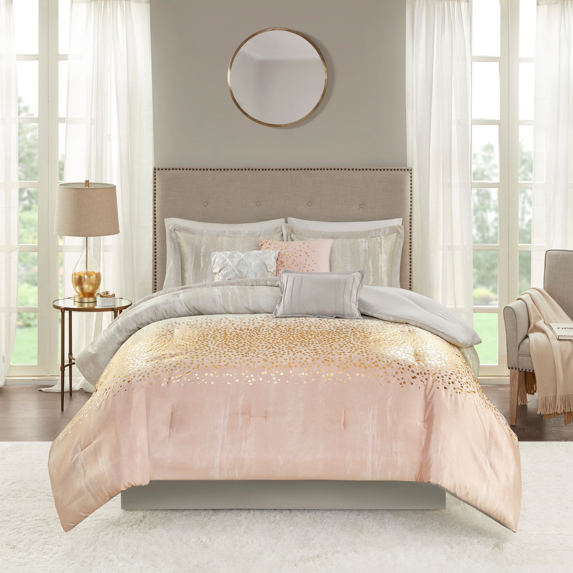 blush bedding sets
