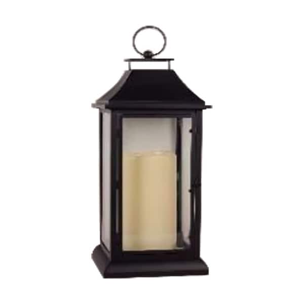 Tx Usa Corporation Belmont Holiday Decorative Candle Lantern Large Black On Sale Overstock 30566860