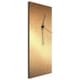 preview thumbnail 30 of 35, Adam Schwoeppe 'Bronzesmith Clock' Midcentury Modern Style Wall Clock