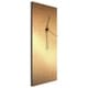 preview thumbnail 13 of 35, Adam Schwoeppe 'Bronzesmith Clock' Midcentury Modern Style Wall Clock