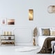 preview thumbnail 15 of 35, Adam Schwoeppe 'Bronzesmith Clock' Midcentury Modern Style Wall Clock