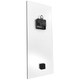 preview thumbnail 4 of 35, Adam Schwoeppe 'Bronzesmith Clock' Midcentury Modern Style Wall Clock