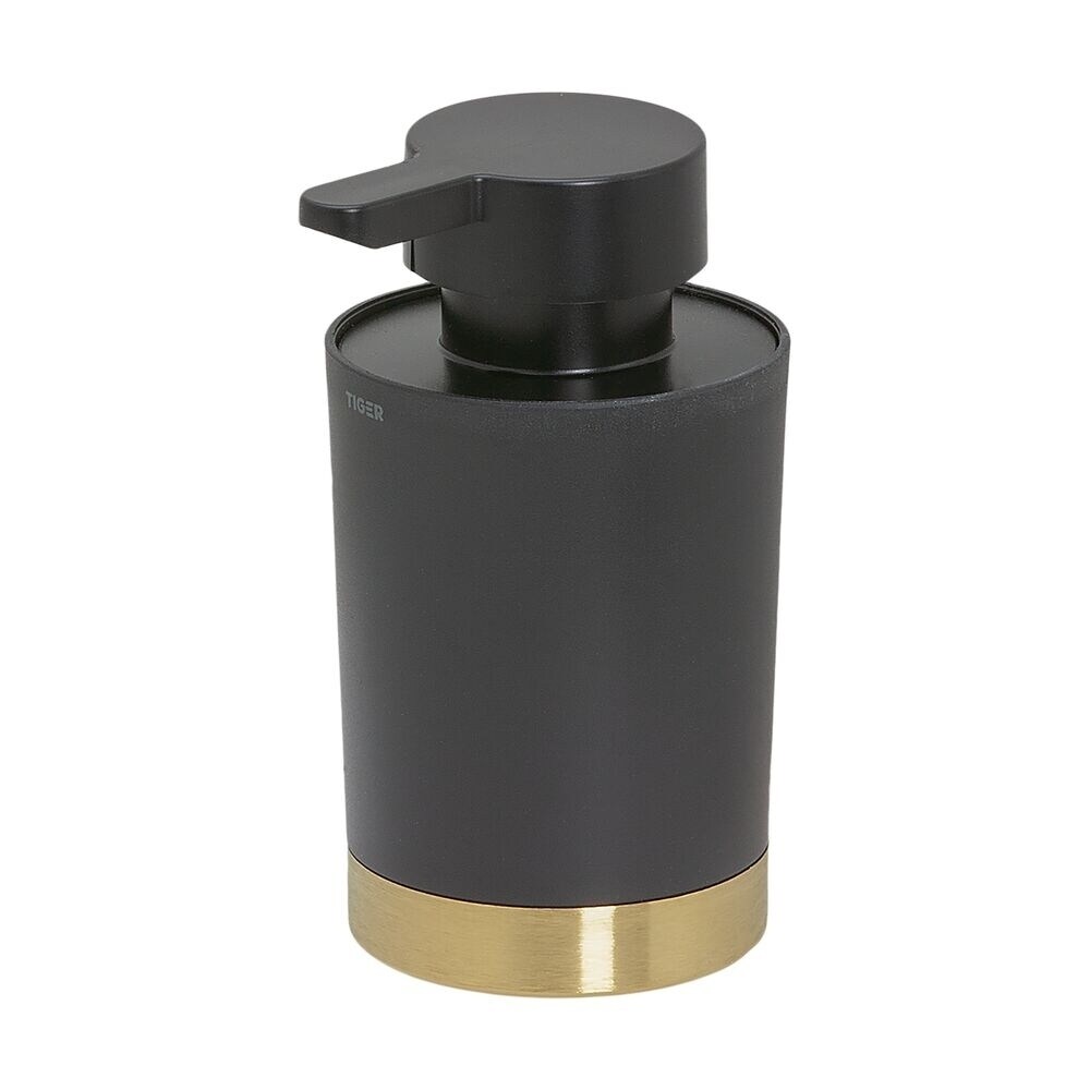Shop Countertop Soap And Lotion Dispenser Tiger Tune Matte Black