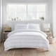 preview thumbnail 1 of 3, City Scene Tideline Navy Duvet Cover Set Tideline - Full - Queen