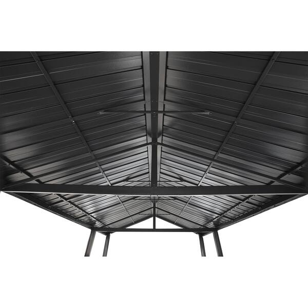 Samara 12x20 Steel Carport Grizzly Shelter Ltd