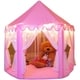 preview thumbnail 2 of 3, Princess Castle LED Pink Play Tent - 1pc