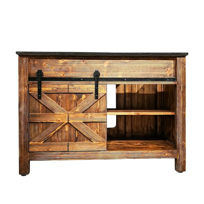 Barn Door Vanity 48 " wide