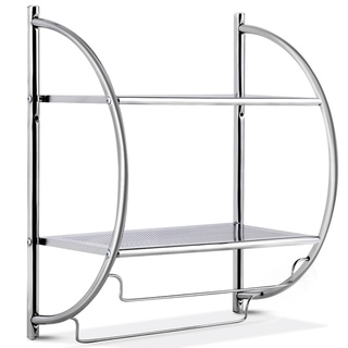 Lavex 5 x 36 Stainless Steel Restroom Wall Mount Shelf