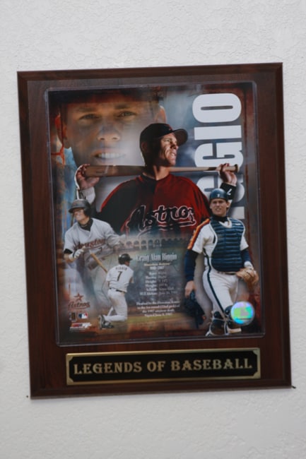 Craig Biggio Collectible Plaque