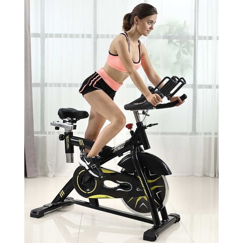 exercise bike with trainer