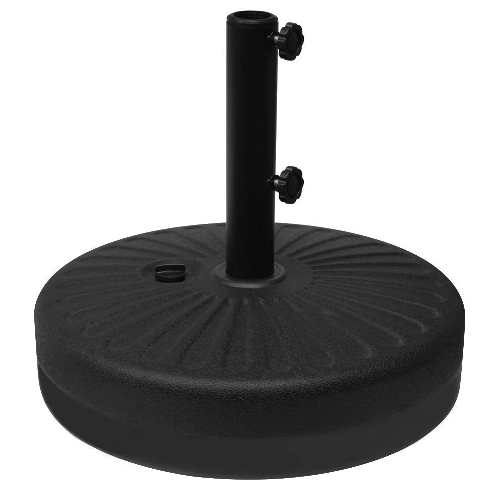 Shop Black Friday Deals On Ainfox Patio Umbrella Base Stand Black On Sale Overstock 30573662