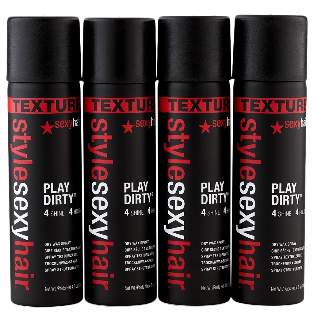 Shop Style Sexy Hair 4 8 Ounce Play Dirty Dry Wax Spray Pack Of 4