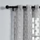 preview thumbnail 9 of 26, Porch & Den Millcrest Textured Dot Sheer Curtain Panel Pair - 84" x 38"
