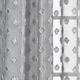 preview thumbnail 10 of 26, Porch & Den Millcrest Textured Dot Sheer Curtain Panel Pair - 84" x 38"