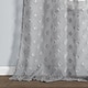 preview thumbnail 11 of 26, Porch & Den Millcrest Textured Dot Sheer Curtain Panel Pair - 84" x 38"