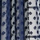 preview thumbnail 17 of 26, Porch & Den Millcrest Textured Dot Sheer Curtain Panel Pair - 84" x 38"