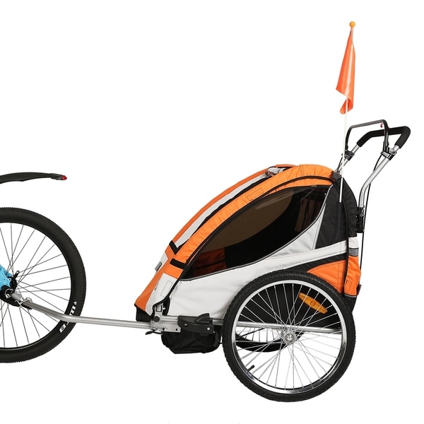 two seat bicycle trailer