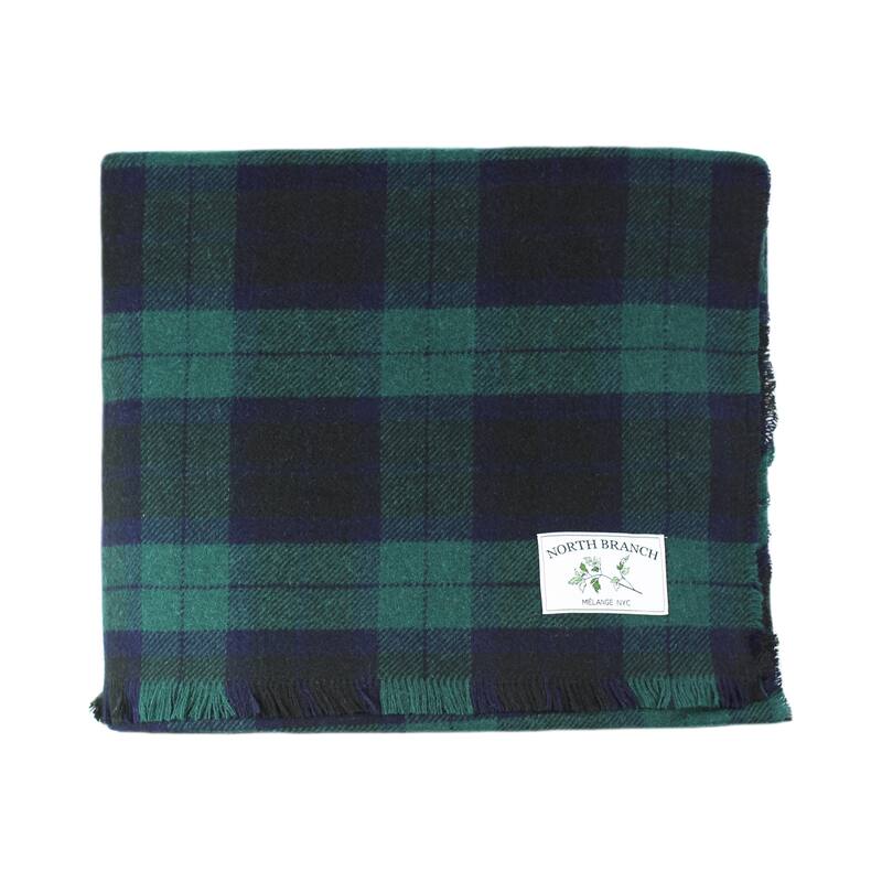 Black Watch Wool Blanket - Full - Queen