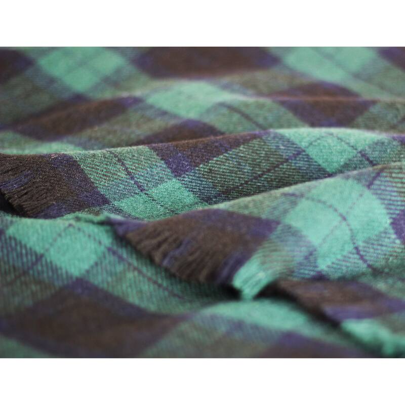 Black Watch Wool Blanket