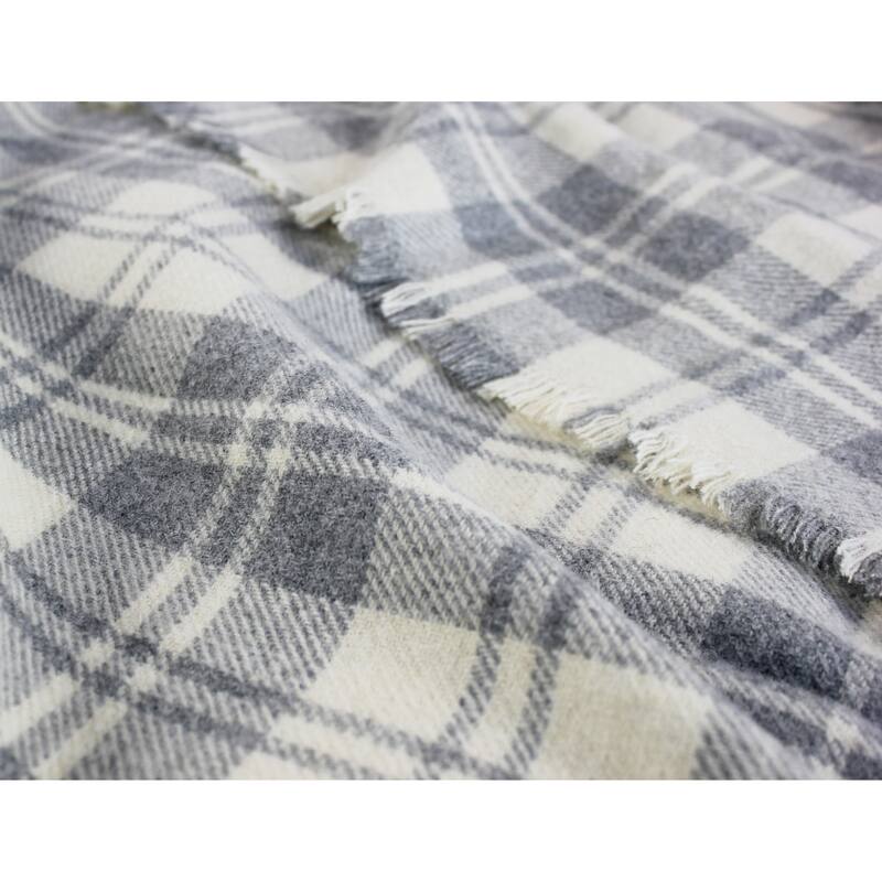 Granle Plaid Wool Blanket