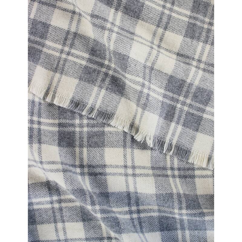 Granle Plaid Wool Blanket