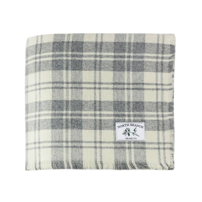 Granle Plaid Wool Blanket - King