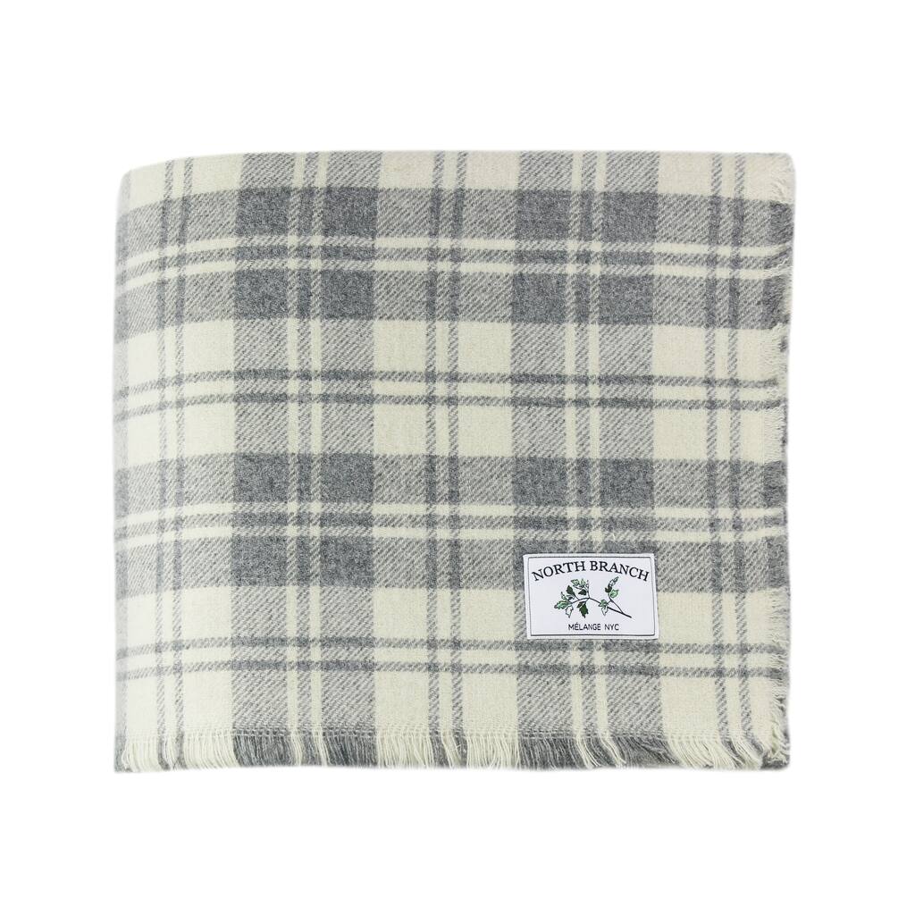 Granle Plaid Wool Blanket